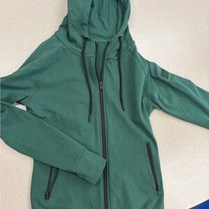 Green Women's Hoodie Jacket